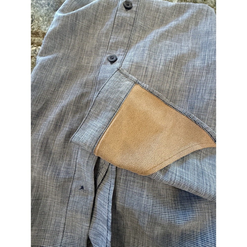 Orvis short Sleeve Shirt Mens XL (46-48) Blue Fishing Pocket Button Up - Picture 5 of 6